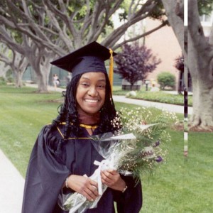 Diana on the day she received her MFA in acting