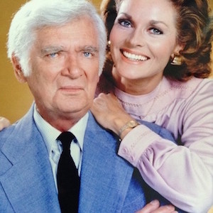 Lee Meriwether with Buddy Ebsen as Barnaby Jones