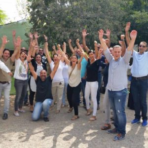 Parents in the Wadi Ara Hand in Hand School